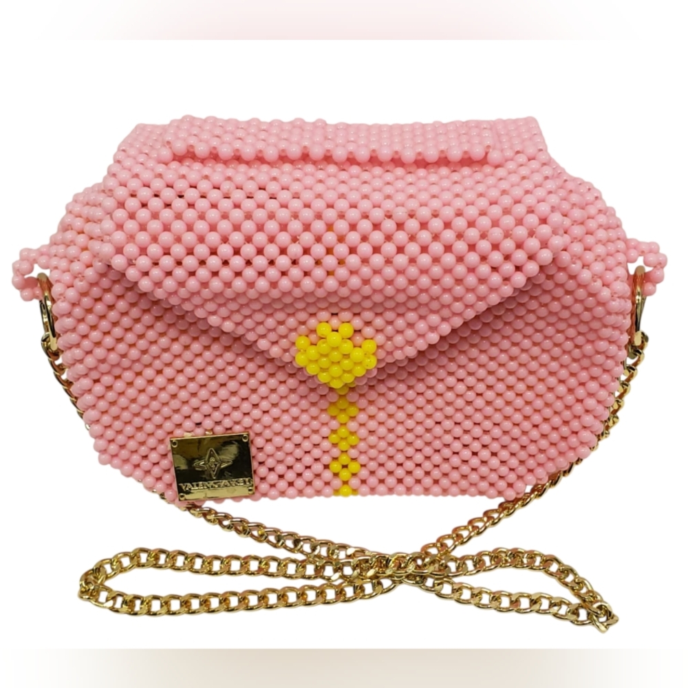 Valencia Key Beaded Shoulder Bag